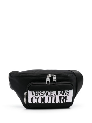 

Logo-print zip-fastening belt bag, Versace Jeans Couture Logo-print zip-fastening belt bag