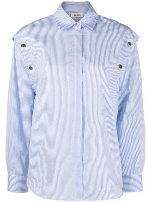 

Orlane button-detail shirt, SANDRO Orlane button-detail shirt