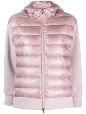 

Padded-panels hooded jacket, Herno Padded-panels hooded jacket