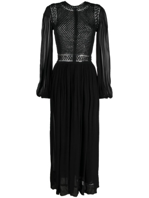 

Luminosity crochet midi dress, ZIMMERMANN Luminosity crochet midi dress