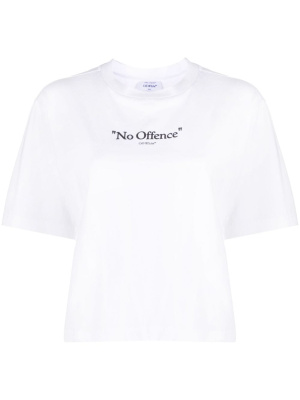 

No Offence cotton T-shirt, Off-White No Offence cotton T-shirt