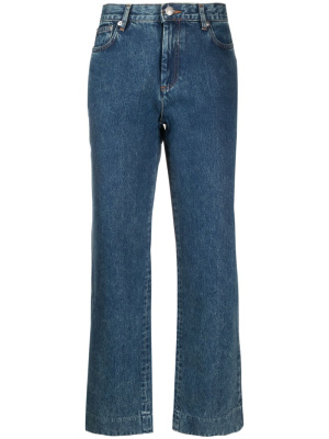 

Straight-leg cropped jeans, A.P.C. Straight-leg cropped jeans