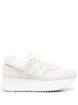 

574 lace-up suede sneakers, New Balance 574 lace-up suede sneakers