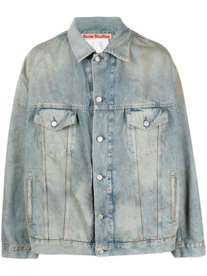 

Button-up cotton denim jacket, Acne Studios Button-up cotton denim jacket