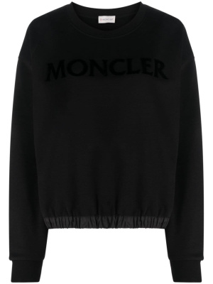 

Logo-print crew-neck sweatshirt, Moncler Logo-print crew-neck sweatshirt