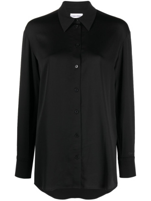 

Long-sleeve long-length shirt, Calvin Klein Long-sleeve long-length shirt