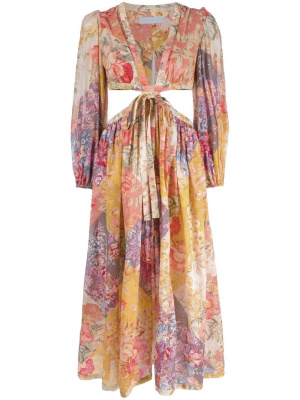 

Pattie floral-print dress, ZIMMERMANN Pattie floral-print dress