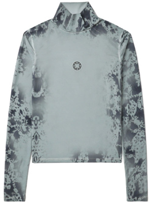 

Graphic-print high-neck T-shirt, 1017 ALYX 9SM Graphic-print high-neck T-shirt