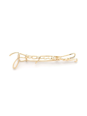 

Signature hair clip, Jacquemus Signature hair clip