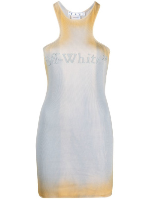 

Distressed-effect mini dress, Off-White Distressed-effect mini dress