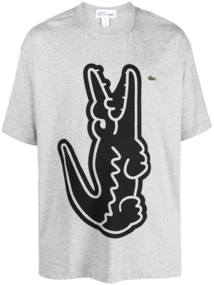 

X Lacoste graphic-print cotton T-shirt, Comme Des Garçons Shirt X Lacoste graphic-print cotton T-shirt