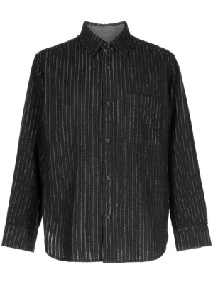

Two-tone striped shirt, Craig Green Two-tone striped shirt