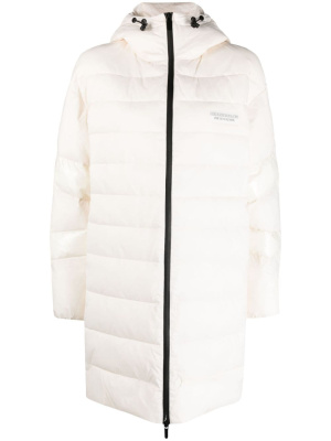 

Hooded zip-up padded coat, Armani Exchange Hooded zip-up padded coat