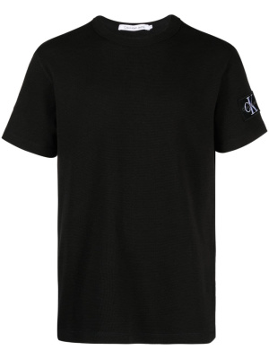 

Logo-patch cotton T-shirt, Calvin Klein Jeans Logo-patch cotton T-shirt
