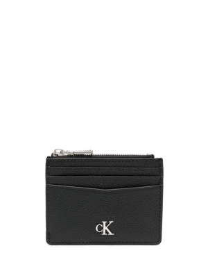 

Logo-plaque leather cardholder, Calvin Klein Jeans Logo-plaque leather cardholder