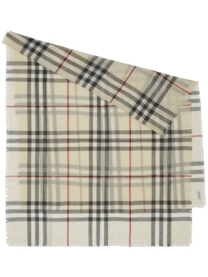 

Vintage-check wool scarf, Burberry Vintage-check wool scarf