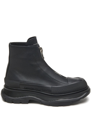 

Tread Slick leather boots, Alexander McQueen Tread Slick leather boots