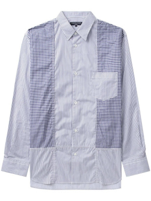 

Panelled cotton shirt, Comme Des Garçons Homme Panelled cotton shirt