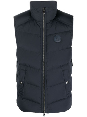 

Logo-patch padded gilet, Woolrich Logo-patch padded gilet