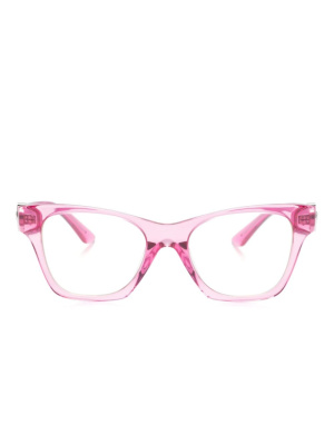 

Medusa-plaque cat-eye glasses, Versace Eyewear Medusa-plaque cat-eye glasses