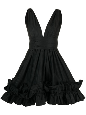 

V-neck A-line minidress, PINKO V-neck A-line minidress