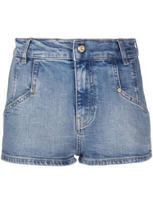 

Mid-rise denim shorts, PINKO Mid-rise denim shorts