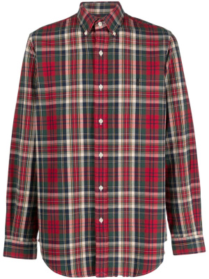 

Check-print cotton shirt, Polo Ralph Lauren Check-print cotton shirt