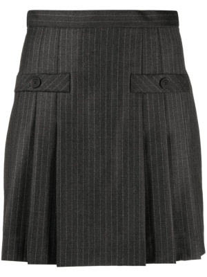 

Pinstripe pleated skirt, SANDRO Pinstripe pleated skirt