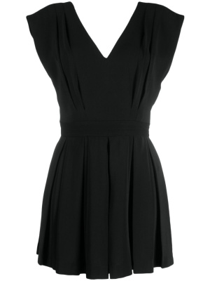 

Carina plunging V-neck playsuit, SANDRO Carina plunging V-neck playsuit