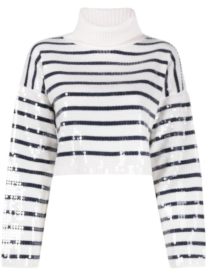 

Ariel sequin-embellished jumper, SANDRO Ariel sequin-embellished jumper