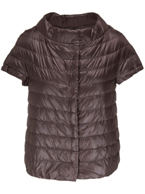 

Short-sleeve feather-down jacket, Herno Short-sleeve feather-down jacket