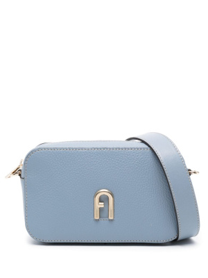 

Logo-plaque leather shoulder bag, Furla Logo-plaque leather shoulder bag