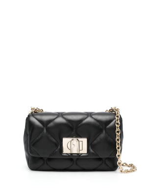 

1927 quilted leather crossbody bag, Furla 1927 quilted leather crossbody bag