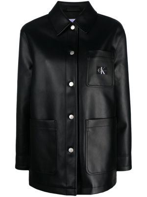 

Logo-patch jacket, Calvin Klein Jeans Logo-patch jacket