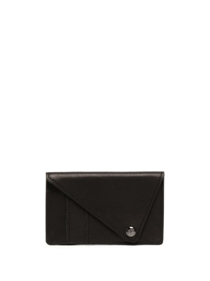 

Triangle leather card holder, Discord Yohji Yamamoto Triangle leather card holder