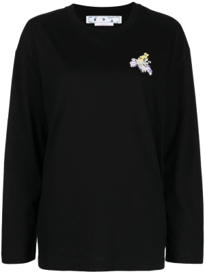 

Flower Arrow cotton sweatshirt, Off-White Flower Arrow cotton sweatshirt