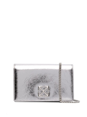 

Jitney 0.5 leather clutch bag, Off-White Jitney 0.5 leather clutch bag