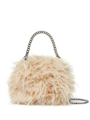 

Textured-finish shoulder bag, Stella McCartney Textured-finish shoulder bag