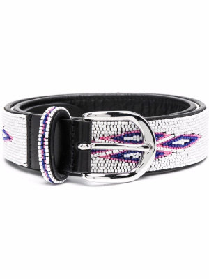 

Kalibo bead-embellished belt, ISABEL MARANT Kalibo bead-embellished belt