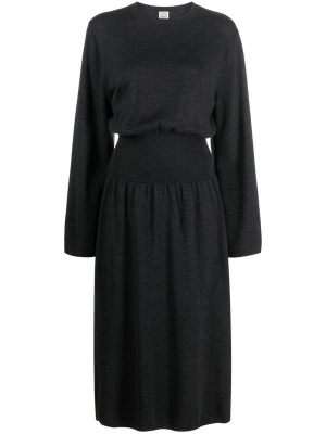 

Long-sleeved wool dress, TOTEME Long-sleeved wool dress