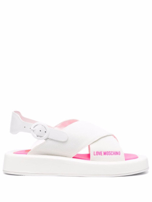 

Open-toe chunky sandals, Love Moschino Open-toe chunky sandals