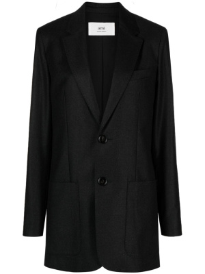 

Notched-lapels single-breasted blazer, AMI Paris Notched-lapels single-breasted blazer