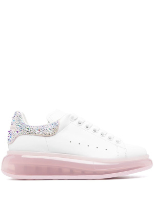 

Crystal-embellished Overiszed sneakers, Alexander McQueen Crystal-embellished Overiszed sneakers