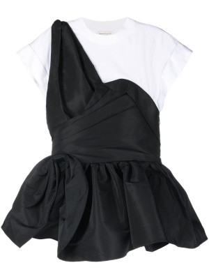 

Ruffle-hem shirt, Alexander McQueen Ruffle-hem shirt