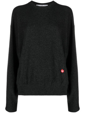 

Long-sleeve wool jumper, Alexander Wang Long-sleeve wool jumper