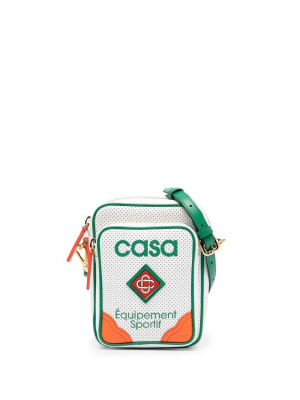 

Logo-print crossbody bag, Casablanca Logo-print crossbody bag