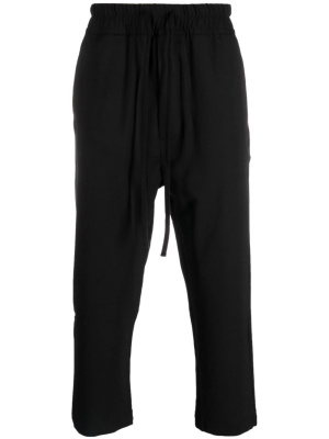 

Drop-crotch cropped trousers, Thom Krom Drop-crotch cropped trousers