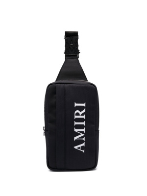

Logo-print cross body bag, AMIRI Logo-print cross body bag