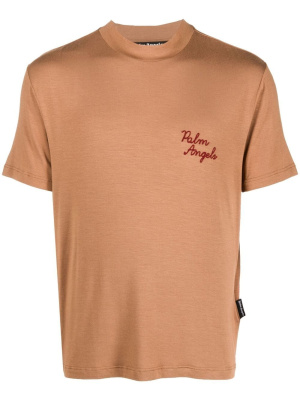 

Logo-lettering T-shirt, Palm Angels Logo-lettering T-shirt