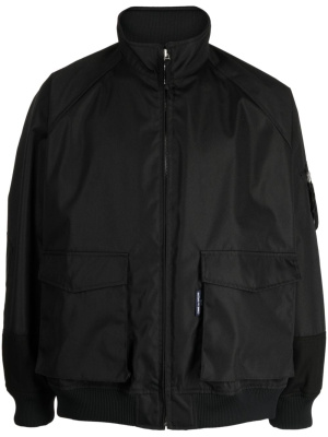 

Funnel-neck zip-up jacket, Comme Des Garçons Homme Funnel-neck zip-up jacket